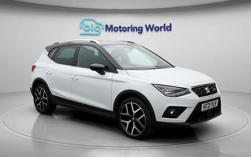 Used Seat Arona FR 110 HP (80 kW) 2021 White SUV