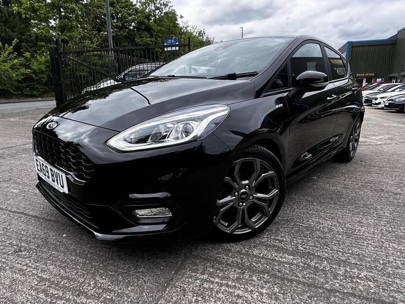Used Ford Fiesta ST-Line 100 HP (73 kW) 2019 Black Hatchback