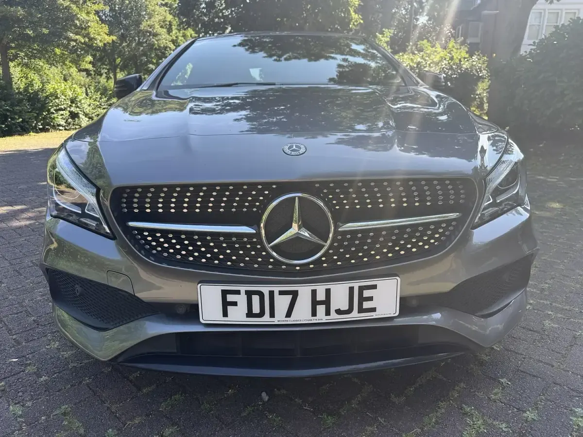 Used Mercedes CLA180 AMG line 2017 Grey Coupe