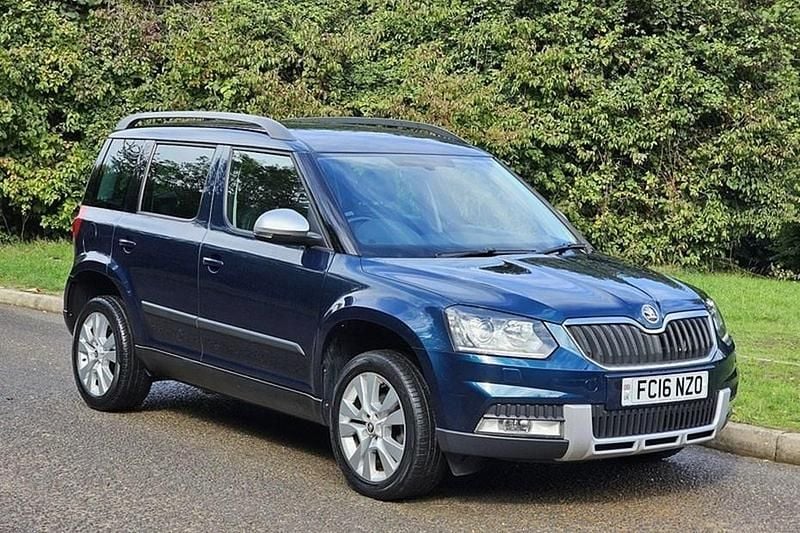 Blue Used 2016 Skoda Yeti SE L SUV | £11,412 (Fair price) - Image 1/1