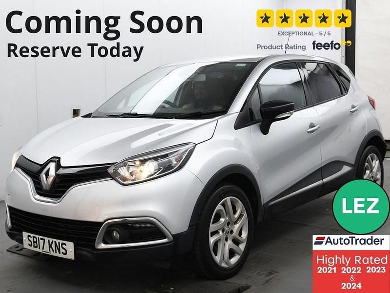 Silver Used 2017 Renault Captur Dynamique SUV | £6,995 (Good price) - Image 1/2