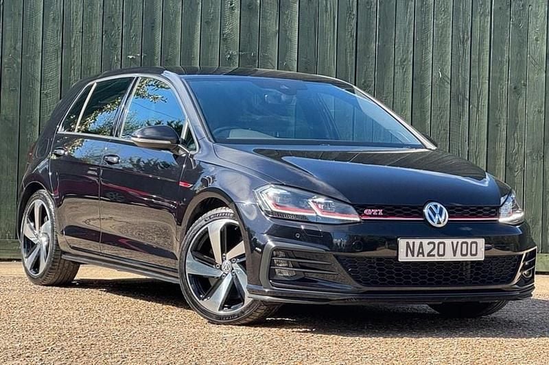 Used VW Golf VII GTI 2020 Black Hatchback