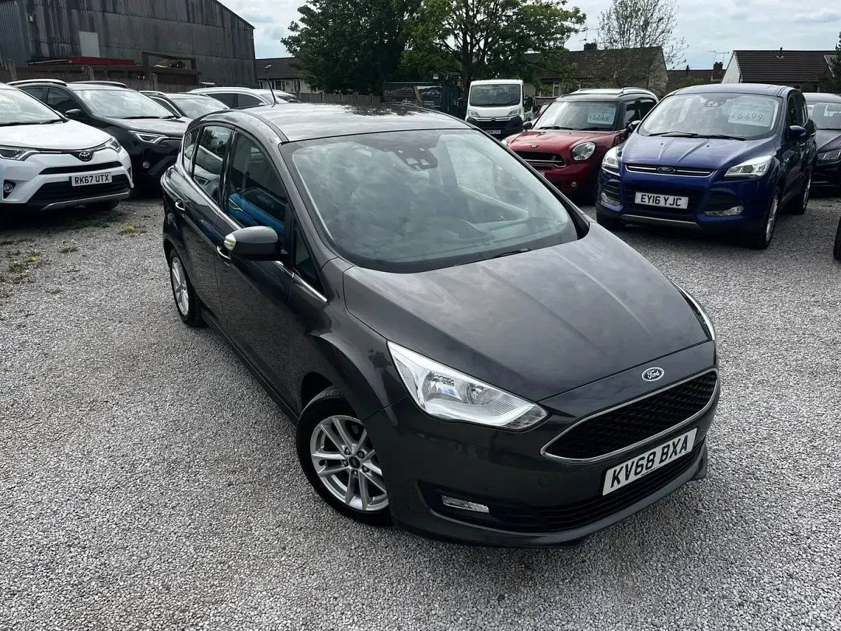 Used Ford C-MAX Zetec 120 HP (88 kW) 2018 Grey MPV