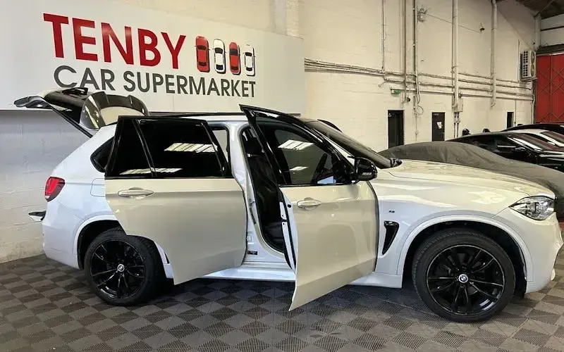 Used BMW X5 M Sport 313 HP (230 kW) 2017 White SUV