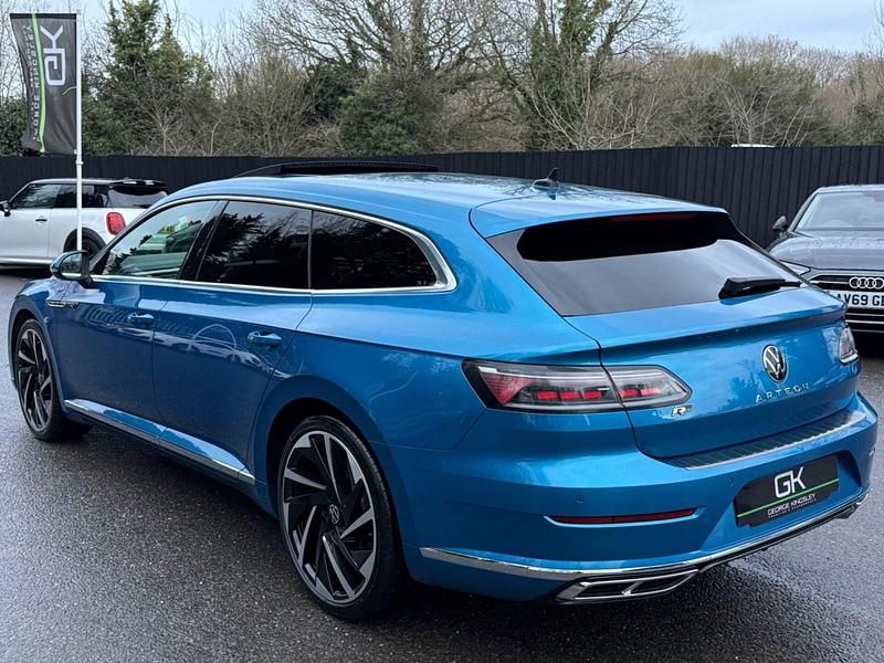 Used VW Arteon R-line 150 HP (110 kW) 2022 Blue Estate