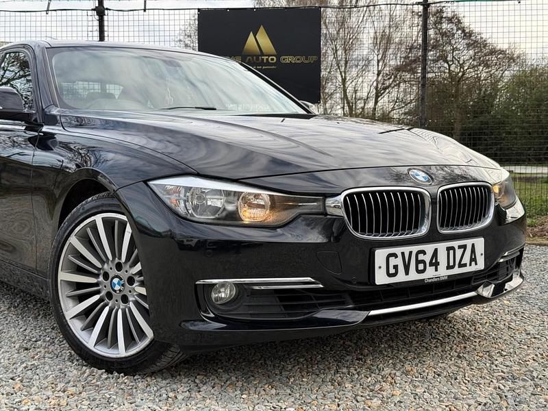 Used BMW 330 Luxury Line 2014 Black Sedan