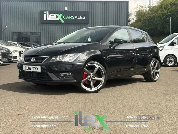 Begagnad Seat Leon SE Dynamic 110 HK (80 kW) 2018 Svart Halvkombi