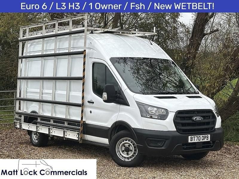 White Used 2021 Ford Transit Van | £10,995 (Fair price) - Image 1/4