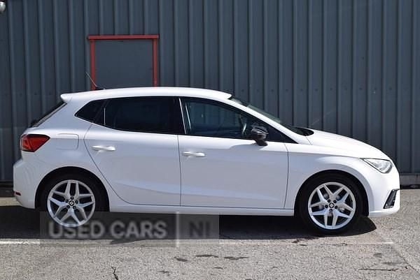 Used Seat Ibiza FR 95 HP (69 kW) 2019 White Hatchback