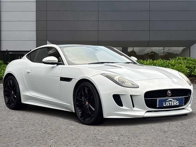 White Used 2015 Jaguar F-Type Supercharged Coupe | £21,990 (Fair price) - Image 1/4