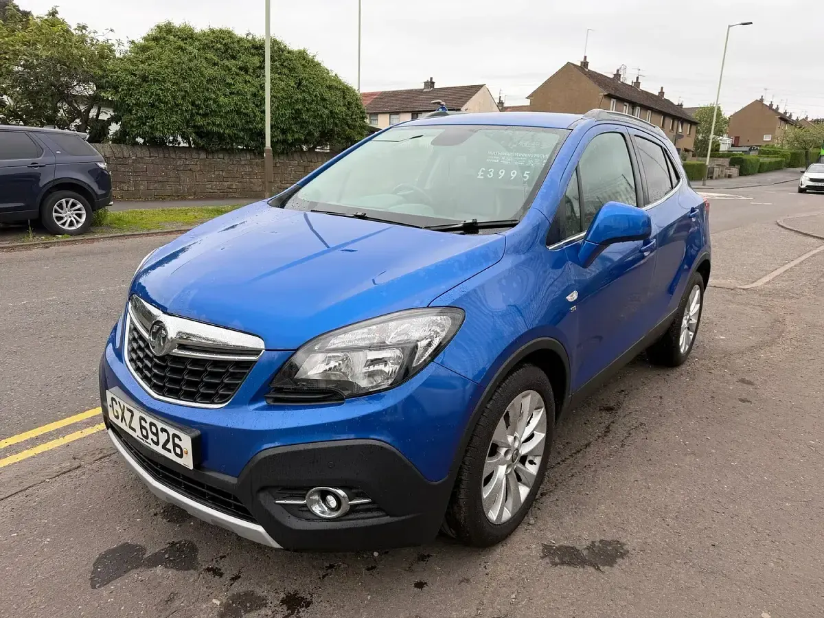 Used Vauxhall Mokka S 115 HP (84 kW) 2014 Blue SUV