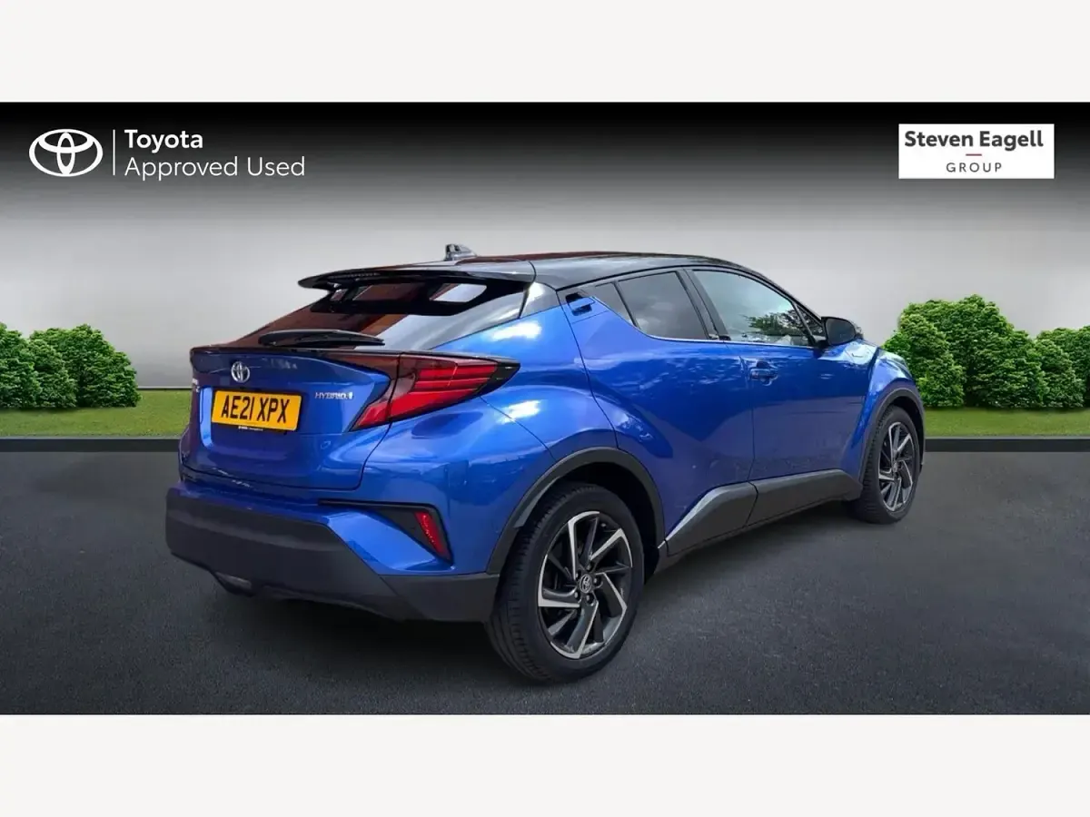Used Toyota C-HR 122 HP (89 kW) 2021 Blue SUV