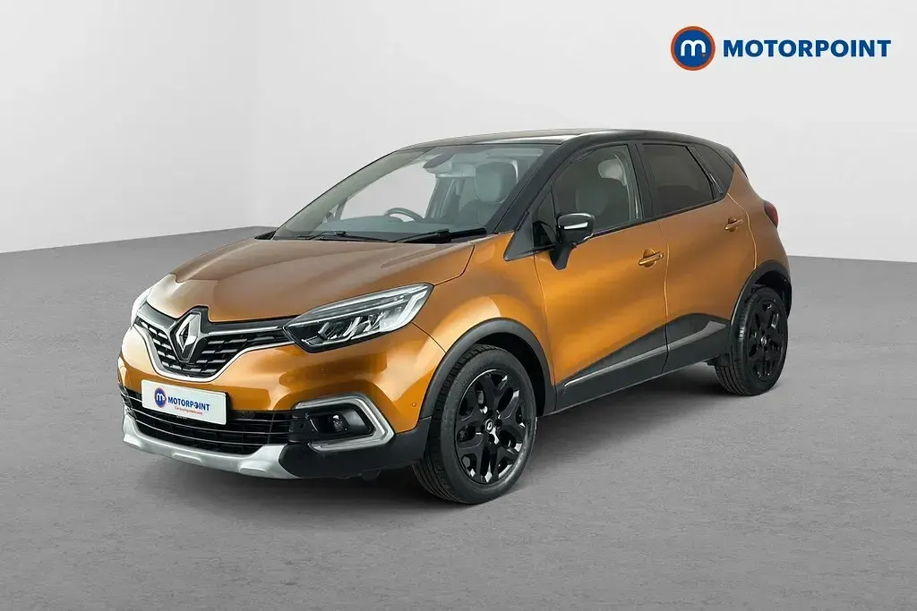 Used Renault Captur GT-Line 90 HP (66 kW) 2018 Orange/black SUV