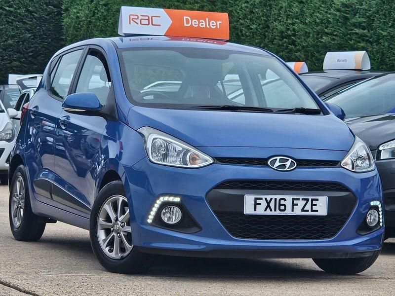 Blue Used 2016 Hyundai i10 Premium Hatchback | £9,995 (A bit pricey) - Image 1/4
