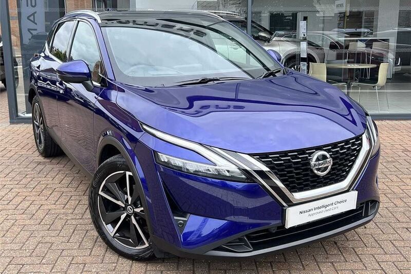 Blue Used 2022 Nissan Qashqai Tekna SUV | £20,499 (A bit pricey) - Image 1/3