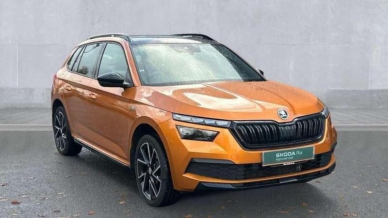 Orange Used 2023 Skoda Kamiq Monte Carlo SUV | £19,450 (Fair price) - Image 1/4