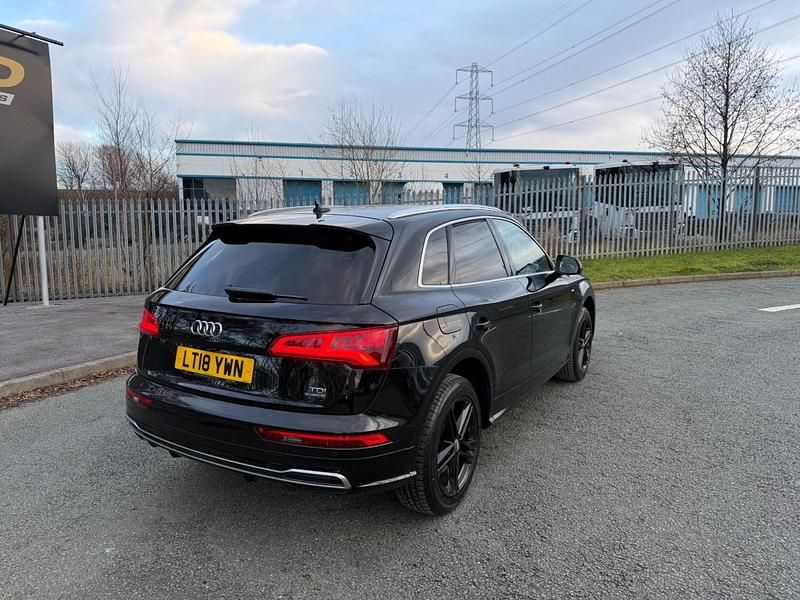 Used Audi Q5 S-Line 190 HP (139 kW) 2018 Black SUV