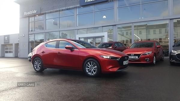 Red Used 2019 Mazda 3 Hatchback | £12,950 (Fair price) - Image 1/4