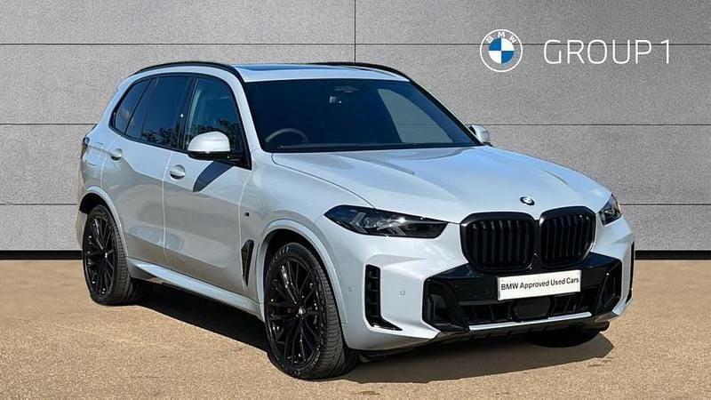 Grey Used 2025 BMW X5 M Sport SUV | £77,995 - Image 1/4