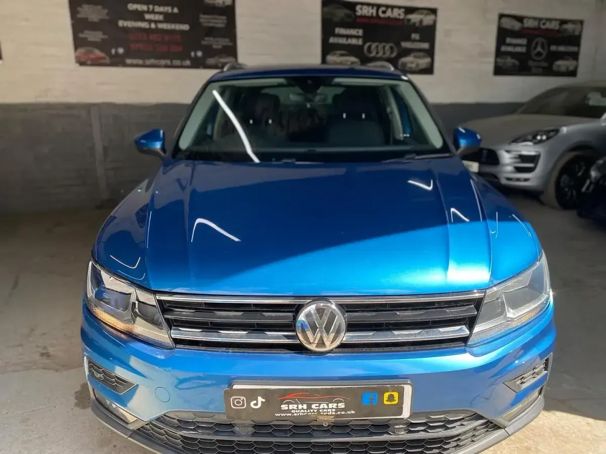 Used VW Tiguan SE 150 HP (110 kW) 2018 Blue SUV
