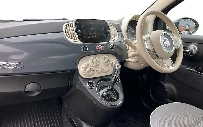 Used Fiat 500 Lounge 69 HP (50 kW) 2019 Grey Hatchback