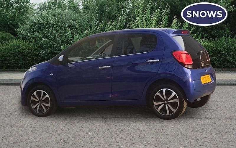 Begagnad Citroën C1 Flair 72 HK (52 kW) 2020 Blå Halvkombi