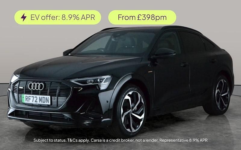 Used 2022 Audi e-tron Sportback Black Edition SUV | £23,629 (Super price) - Image 1/2