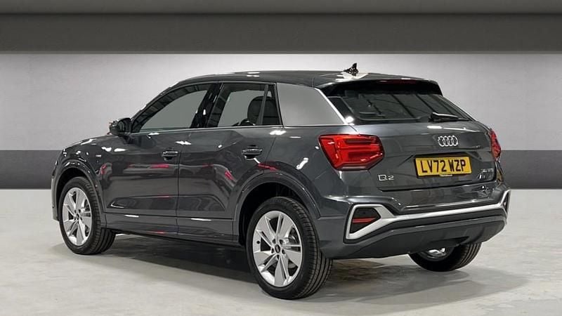 Begagnad Audi Q2 S-Line 150 HK (110 kW) 2022 Grå SUV