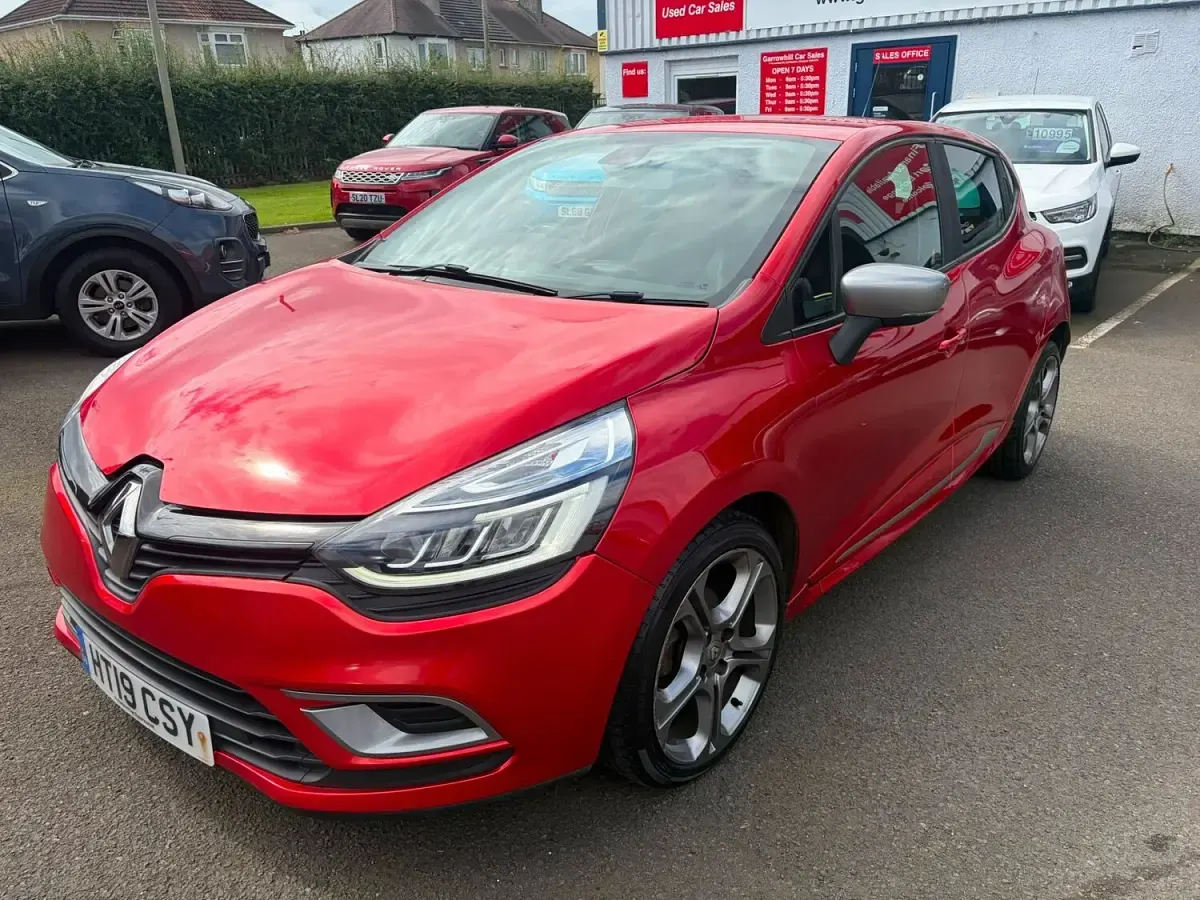 Used Renault Clio GT-Line 90 HP (66 kW) 2019 Red Hatchback