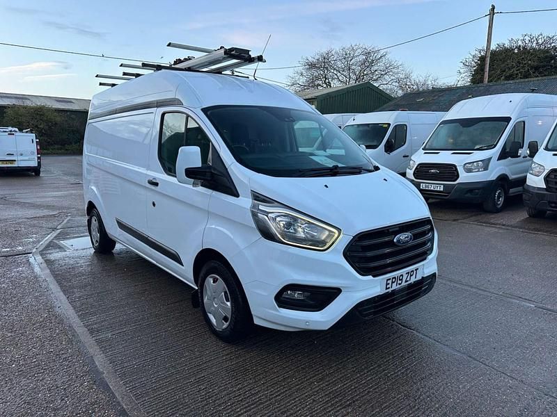 Used Ford Transit Custom Trend 105 HP (77 kW) 2019 White Van