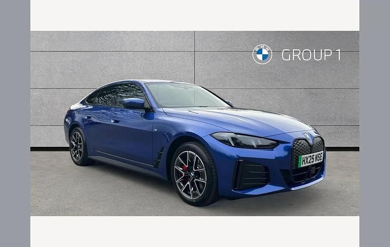 Blue Used 2025 BMW i4 M Sport Sedan | £39,695 (Fair price) - Image 1/4