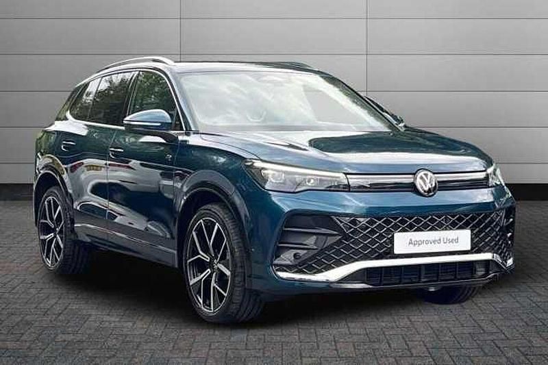Blue Used 2025 VW Tiguan R-line SUV | £36,245 (Expensive) - Image 1/4