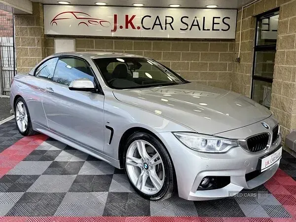 Used BMW 430 Cabriolet M Sport 255 HP (187 kW) 2015 Silver Cabriolet