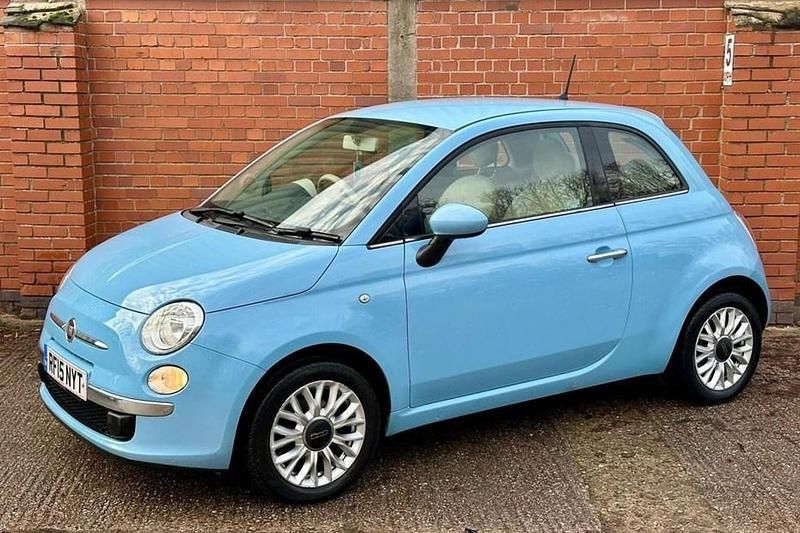 Blue Used 2015 Fiat 500 Pop Star Hatchback | £4,295 (Good price) - Image 1/1