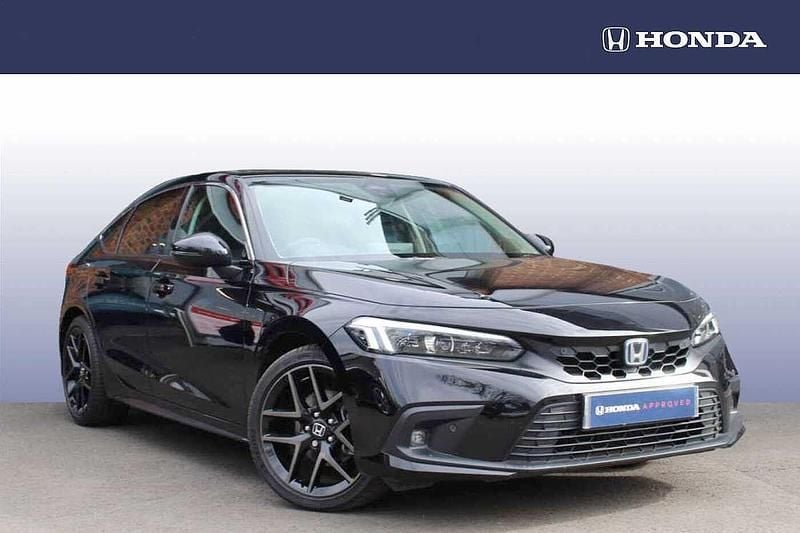 Crystal black Used 2022 Honda Civic Advance | £28,000 (Expensive) - Image 1/4