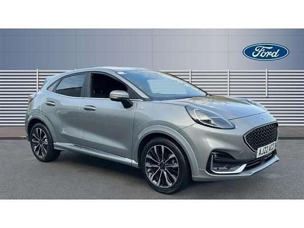 Silver Used 2022 Ford Puma ST-Line SUV | £17,055 (Fair price) - Image 1/4