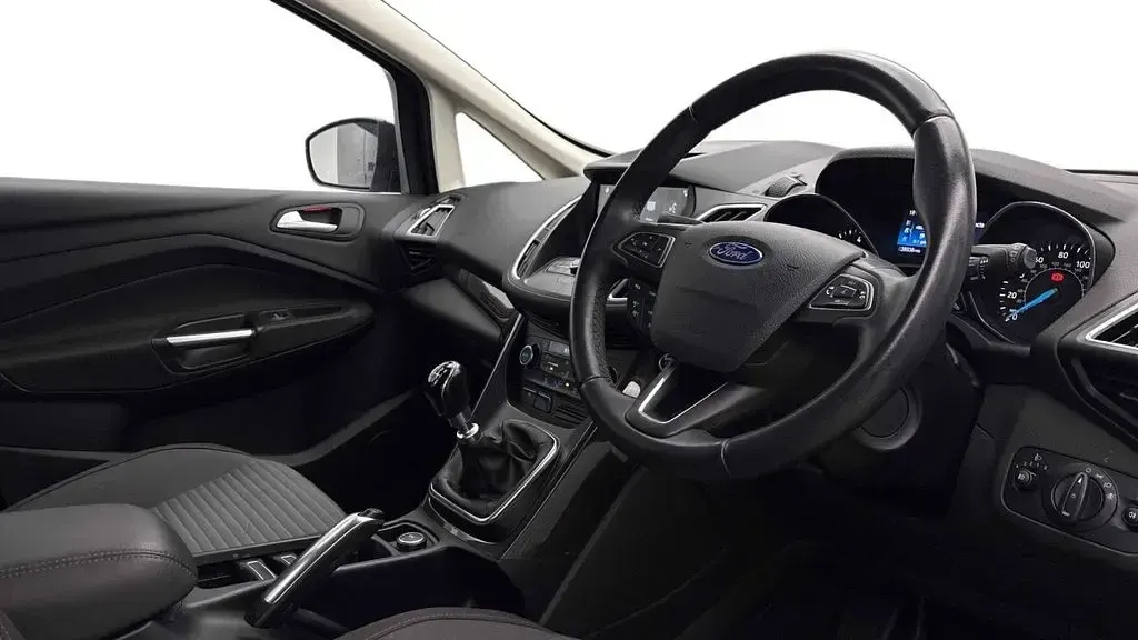 Used Ford C-MAX Titanium 125 HP (91 kW) 2018 Grey MPV