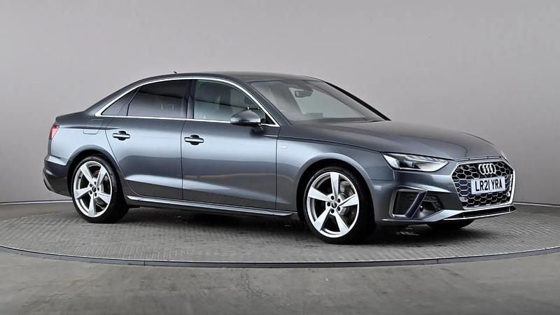 Grey Used 2021 Audi A4 S-Line Sedan | £17,998 (Good price) - Image 1/4