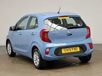 Used Kia Picanto 2019 Blue Hatchback