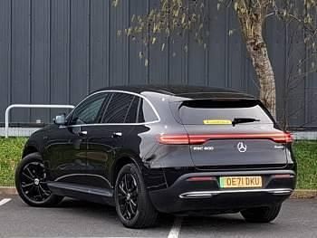 Used Mercedes EQC400 300 kW (408 HP) 2021 Black SUV