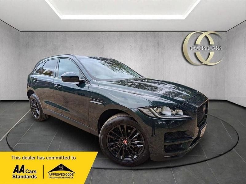 Green Used 2018 Jaguar F-Pace Portfolio SUV | £16,995 (Fair price) - Image 1/4