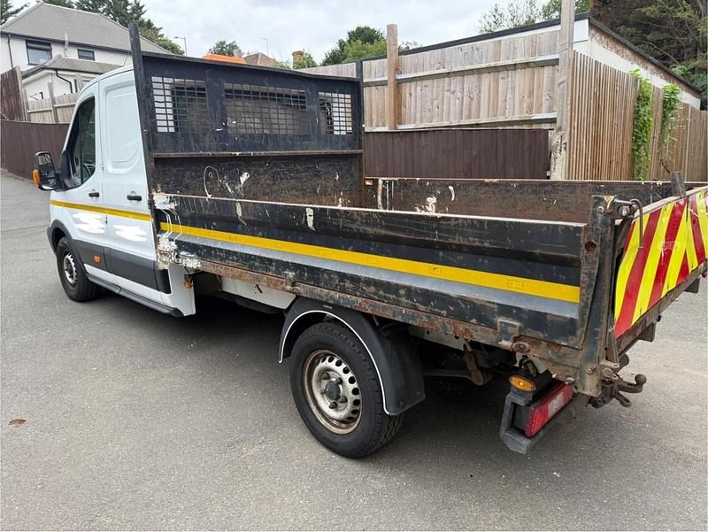 Used Ford Transit 130 HP (95 kW) 2018 White Cabriolet