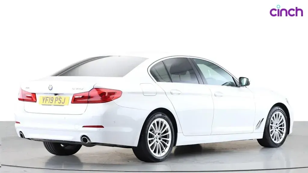 Used BMW 530 2019 White Sedan