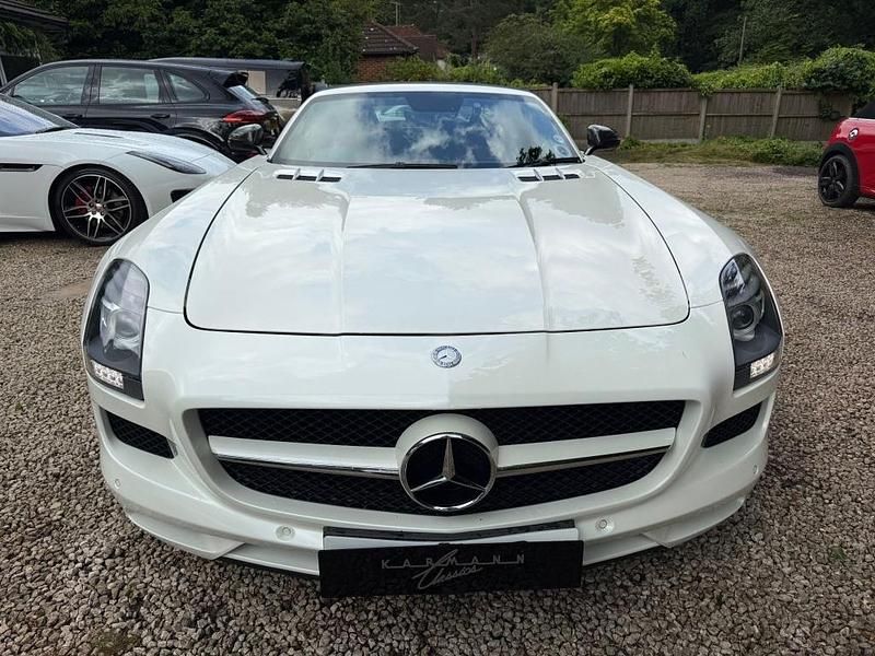 Begagnad Mercedes SLS AMG AMG 2011 Vit Cab