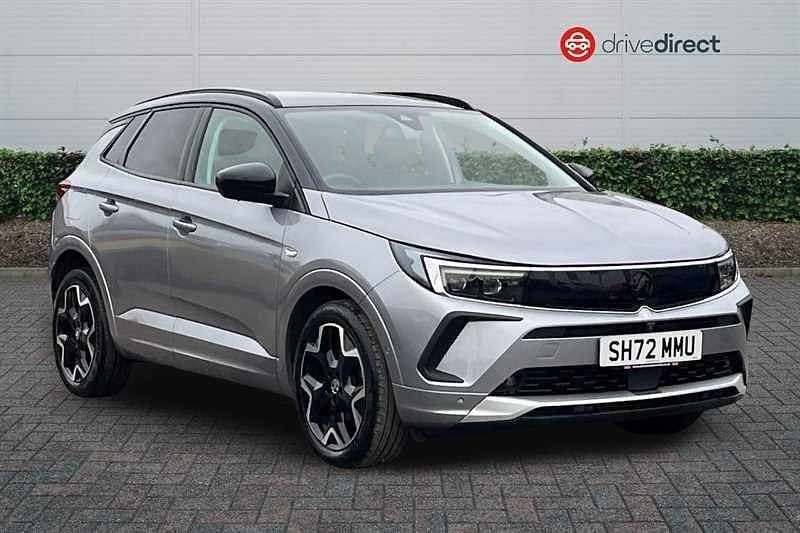 Used Vauxhall Grandland X Ultimate 130 HP (95 kW) 2022 Grey SUV