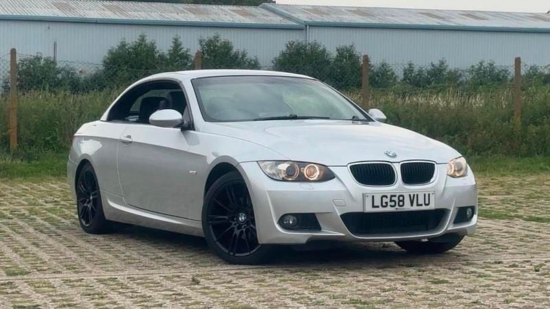 Used BMW 320 Cabriolet M Sport 170 HP (125 kW) 2008 Silver Cabriolet