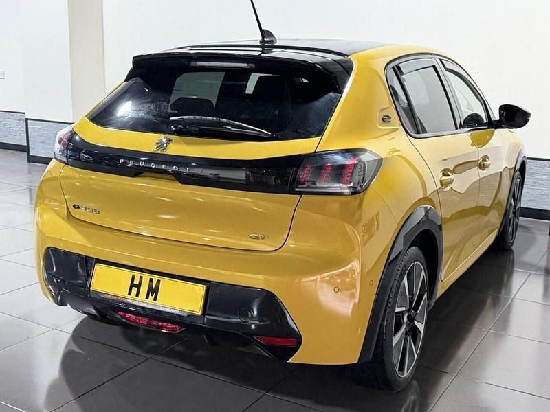 Used Peugeot e-208 GTi 100 kW (136 HP) 2020 Yellow Hatchback