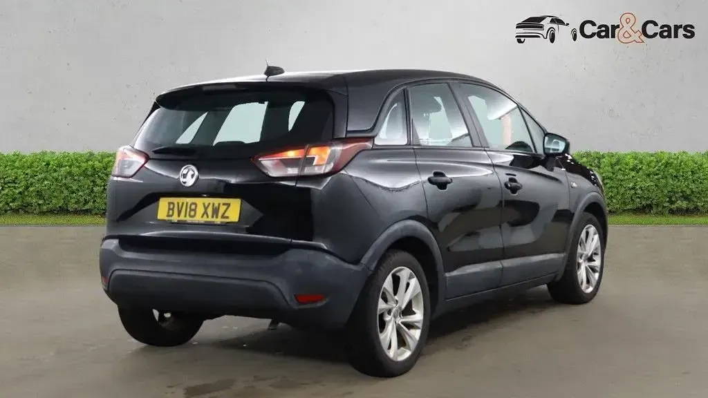 Used Vauxhall Crossland X 81 HP (59 kW) 2018 Black SUV