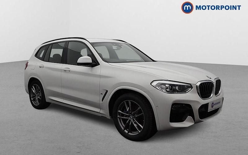 White Used 2021 BMW X3 M Sport SUV | £28,299 (Good price) - Image 1/4