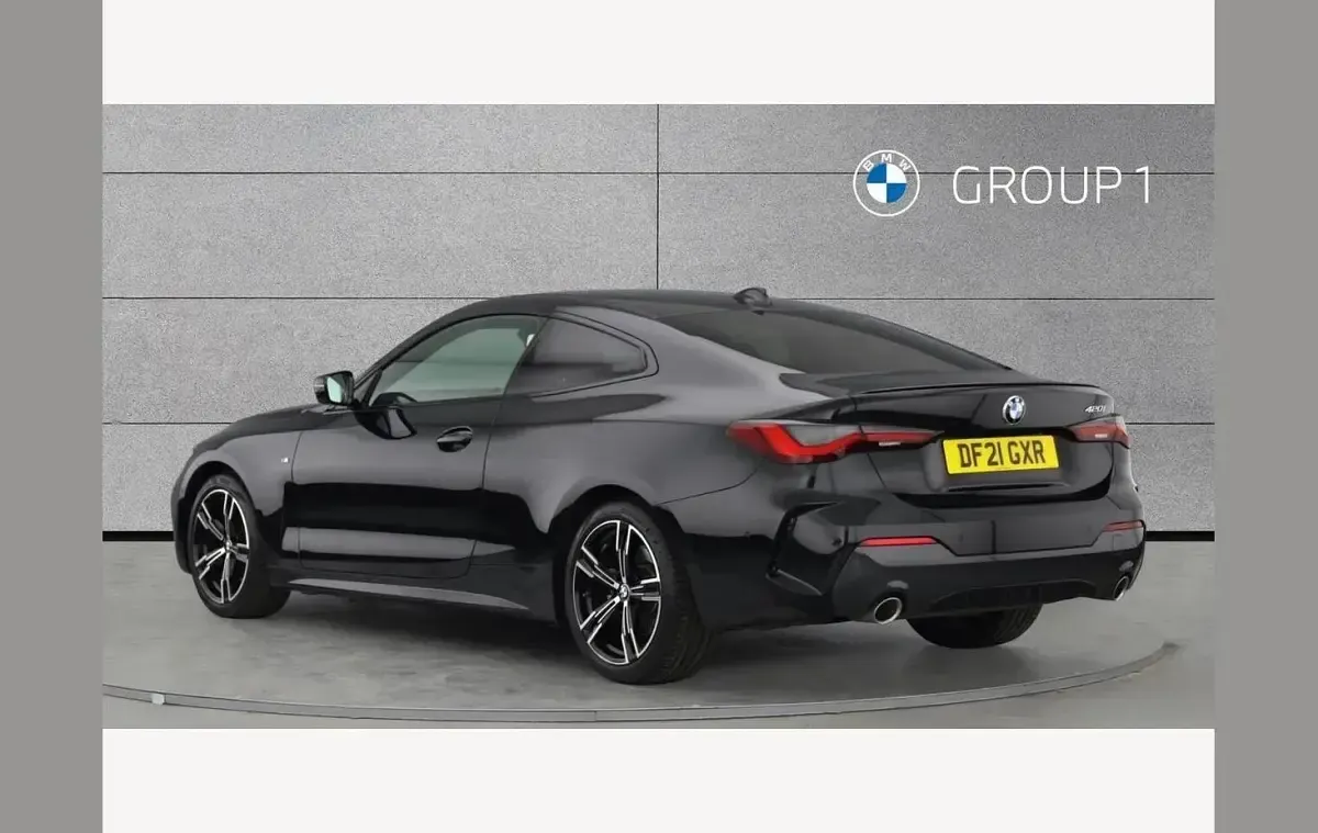 Used BMW 420 M Sport 184 HP (135 kW) 2021 Black Coupe